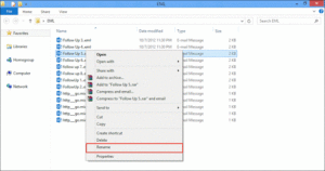 rename eml file
