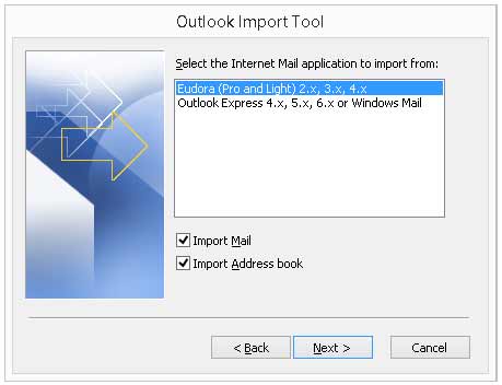 outlook import tool