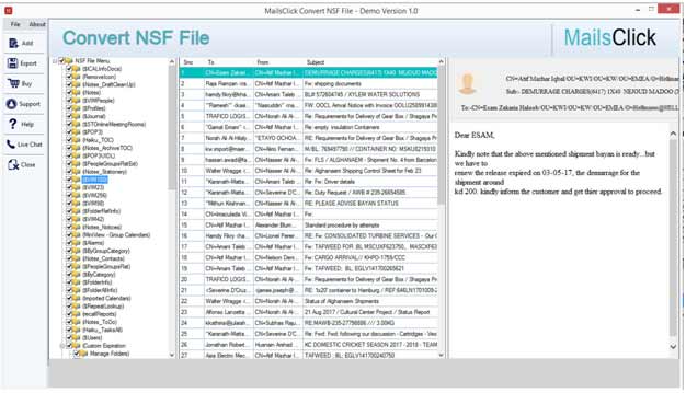 convert nsf file